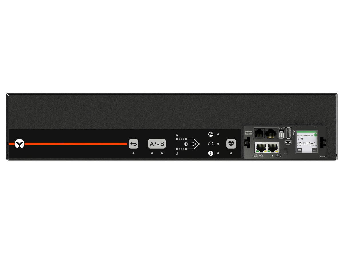 Vertiv Geist AN05M2R0-20S203-2TL5TL5A011-D power distribution unit (PDU) 20 AC outlet(s) 0U Black