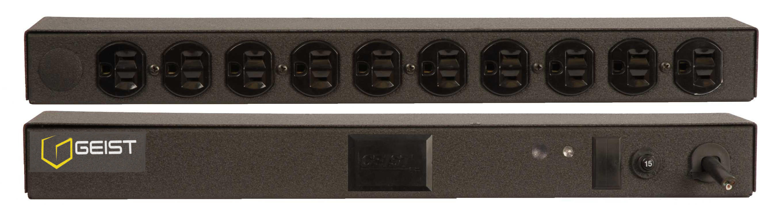 Vertiv Geist BRFN100-10 power distribution unit (PDU) 10 AC outlet(s) 0U Black
