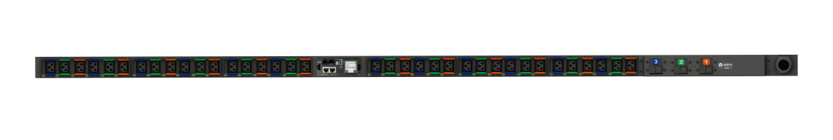 Vertiv MNR5MGW1-36CF18-3TL21A0A10-S-A power distribution unit (PDU) 36 AC outlet(s) 0U Black