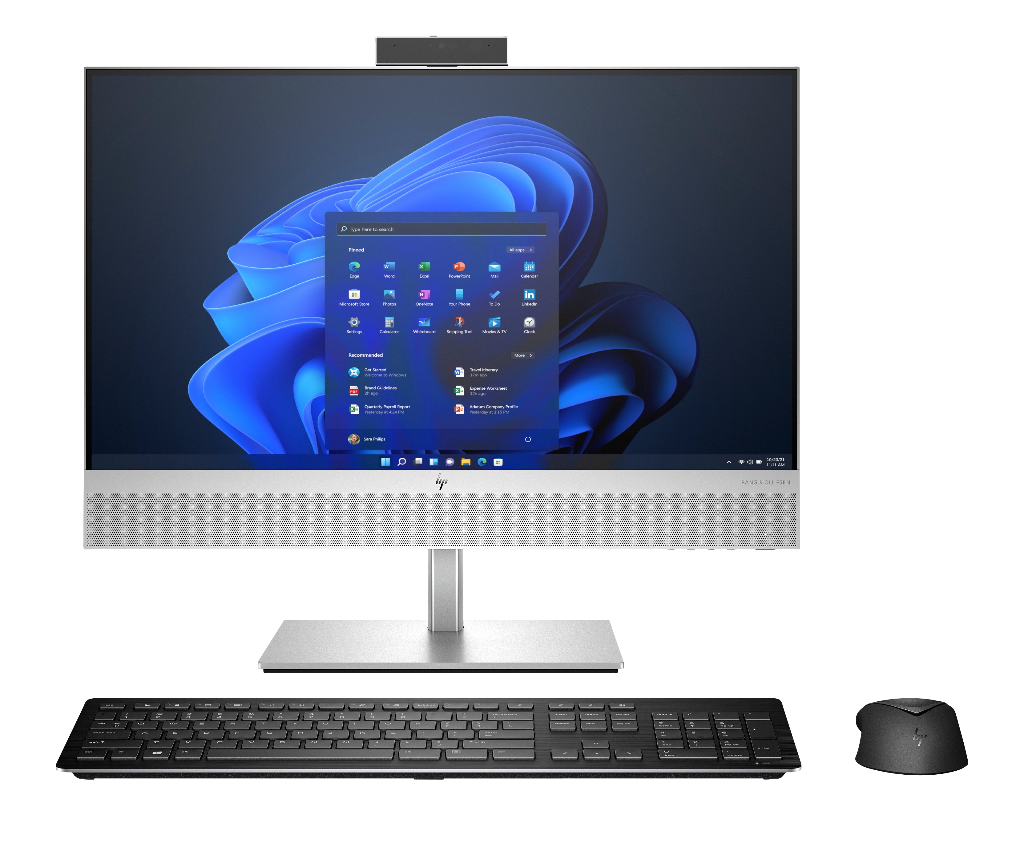 HP EliteOne 840 G9 Wolf Pro Security Edition Intel® Core™ i5 i5-14500 23.8" 1920 x 1080 pixels All-in-One PC 16 GB DDR5-SDRAM 512 GB SSD Windows 11 Pro Wi-Fi 6E (802.11ax) Silver