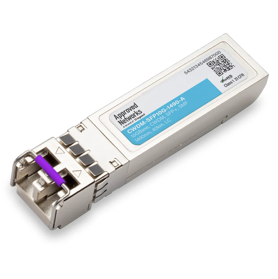 Legrand CWDM-SFP10G-1490-A network transceiver module Fiber optic 10 Mbit/s SFP+ 1490 nm