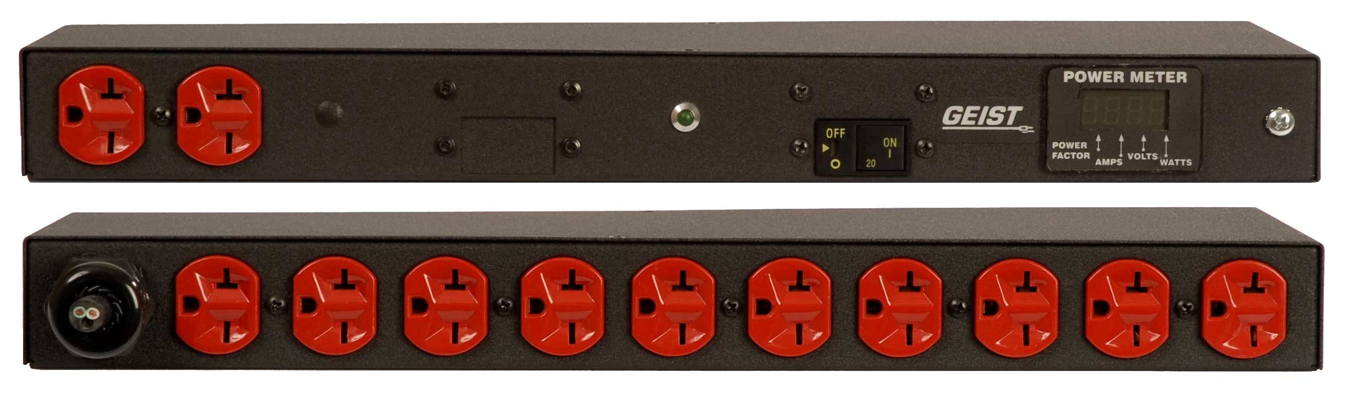 Vertiv VHVRC120-102D20TL6 power distribution unit (PDU) 12 AC outlet(s) 0U Black