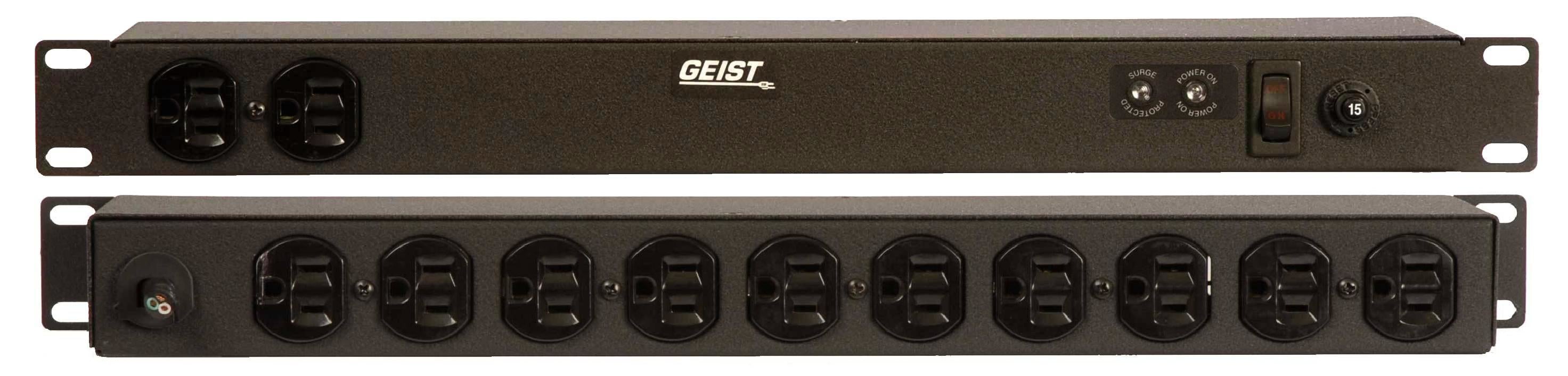 Vertiv SP124-10 power distribution unit (PDU) 12 AC outlet(s) Black