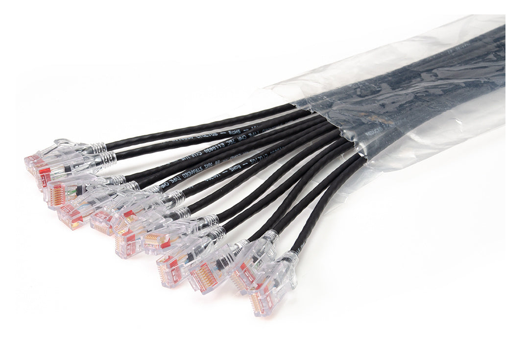 Legrand EZFPR609Q12-00 networking cable Black 106.3" (2.7 m) Cat6