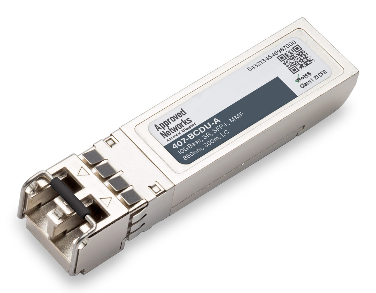 Legrand 407-BCDU-A network transceiver module Fiber optic 11100 Mbit/s SFP+ 850 nm