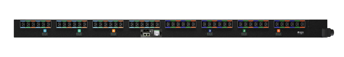 Vertiv Geist DU05M5B1-48CF17-2S02A9K00-S-A power distribution unit (PDU) 48 AC outlet(s) 0U Black