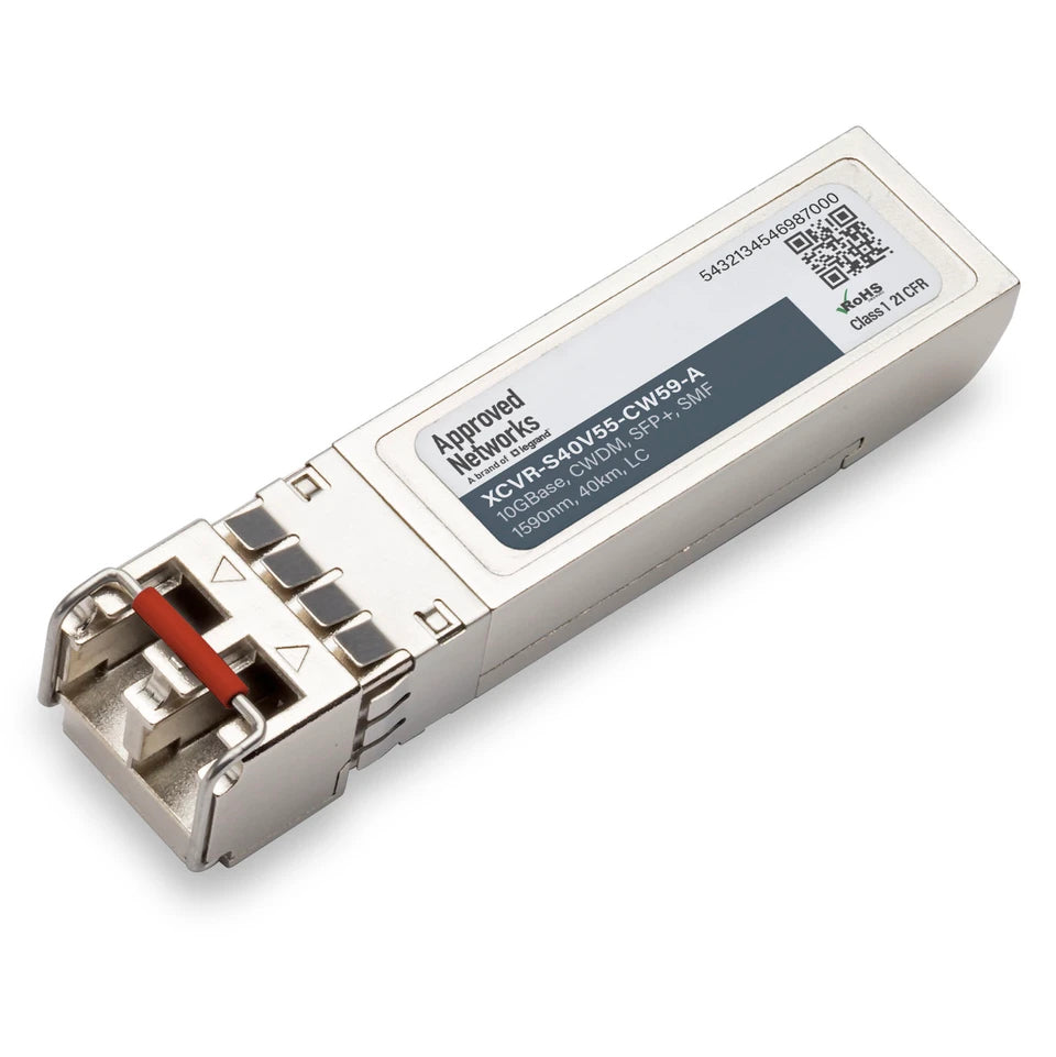 Legrand XCVR-S40V55-CW59-A network transceiver module Fiber optic 10 Mbit/s SFP+ 1590 nm