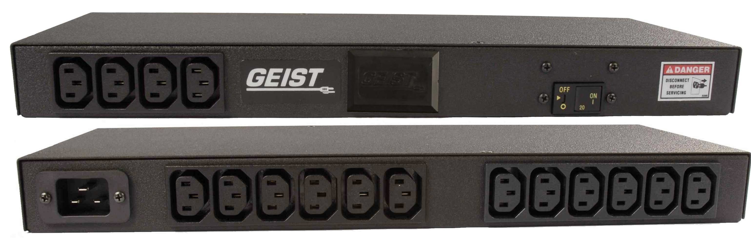 Vertiv Geist BRE160-0020/16 power distribution unit (PDU) 16 AC outlet(s) 0U Black