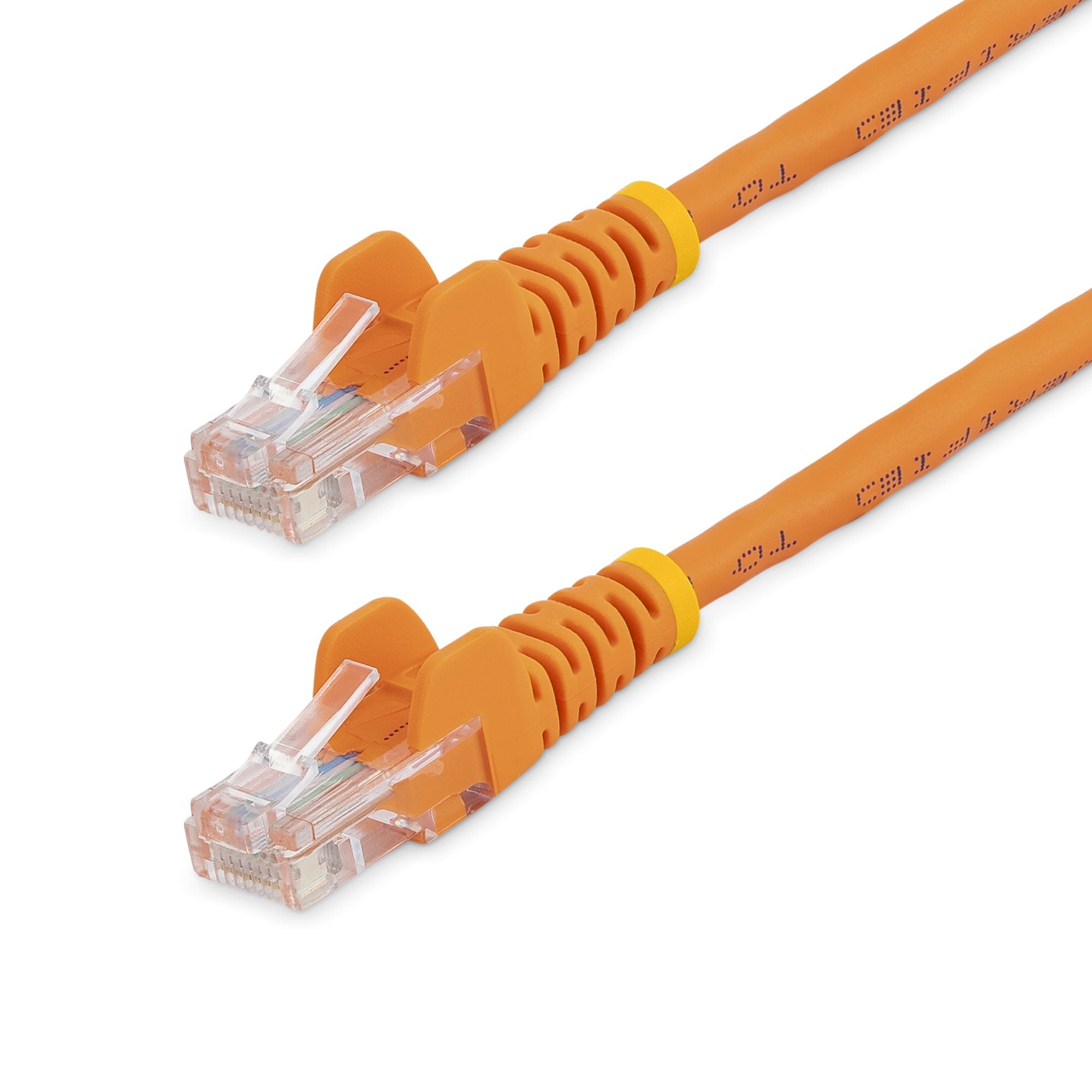 StarTech.com 15 ft Orange Snagless Category 5e (350 MHz) UTP Patch Cable networking cable 179.9" (4.57 m)
