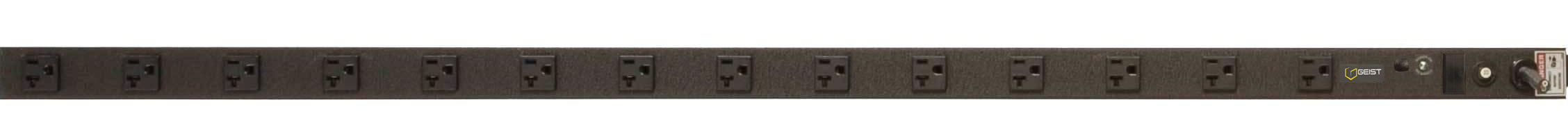 Vertiv Geist NSVCN140-102S20 power distribution unit (PDU) 14 AC outlet(s) 0U Black