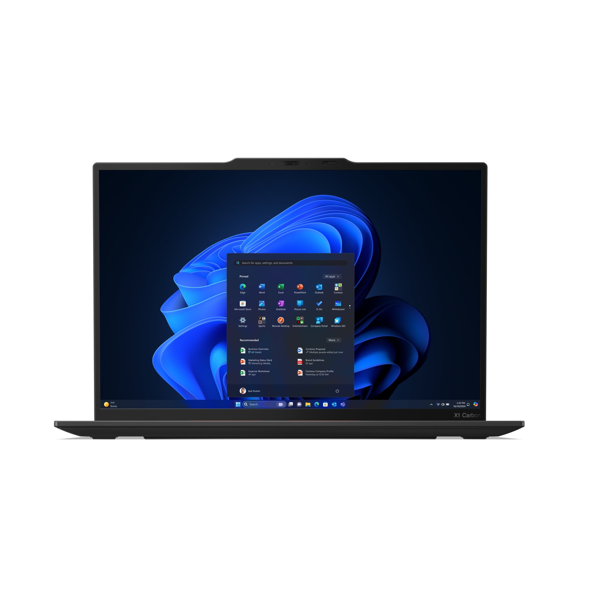 Lenovo ThinkPad X1 Carbon Gen 13 Copilot+ PC Intel Core Ultra 7 258V Laptop 14" 2.8K 32 GB LPDDR5x-SDRAM 2 TB SSD Wi-Fi 7 (802.11be) Windows 11 Pro US English Black