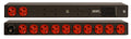 Vertiv VHVRN122-102D20TL6 power distribution unit (PDU) 12 AC outlet(s) 0U Black