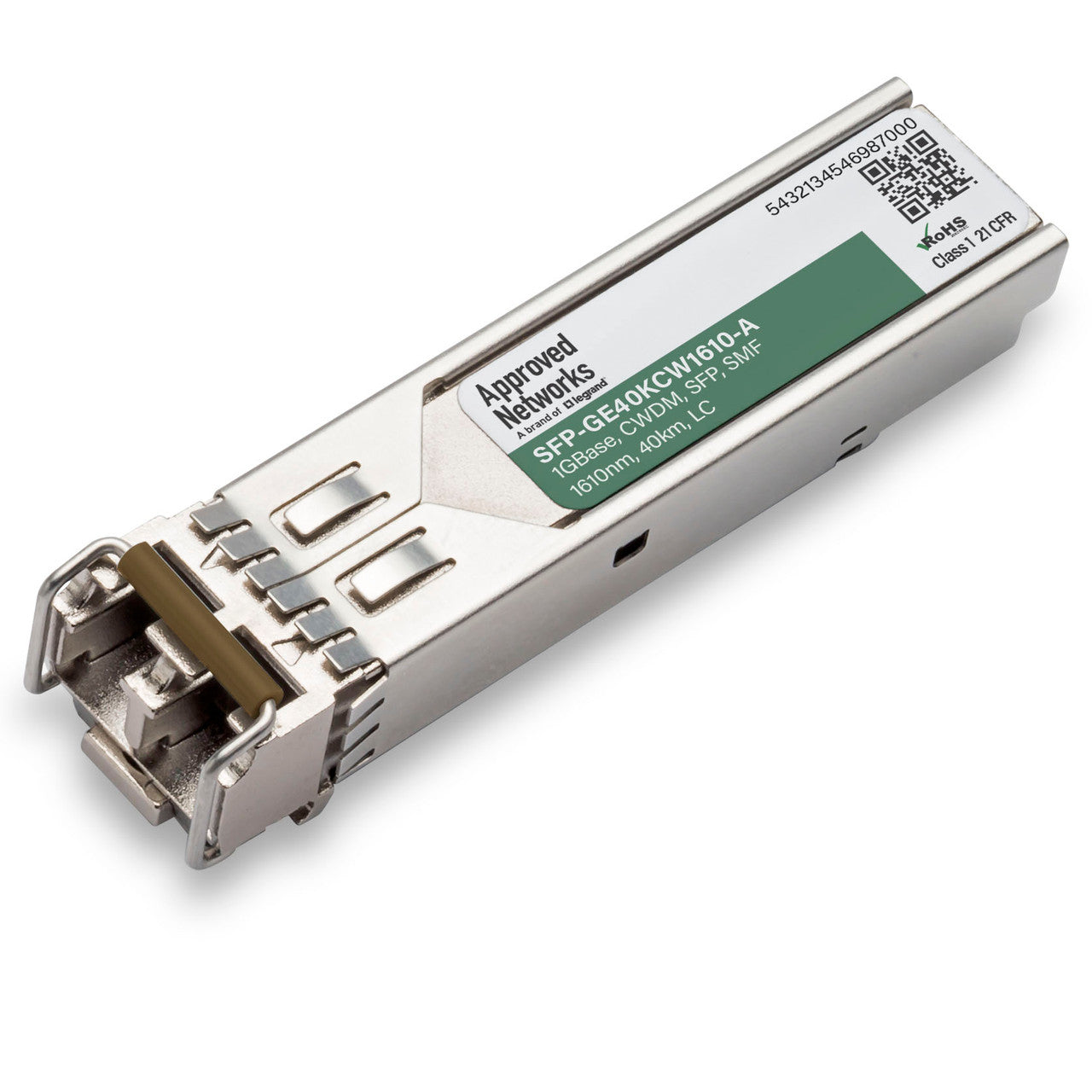Legrand CWDM-SFP-1270-40-A network transceiver module Fiber optic 1250 Mbit/s 1270 nm
