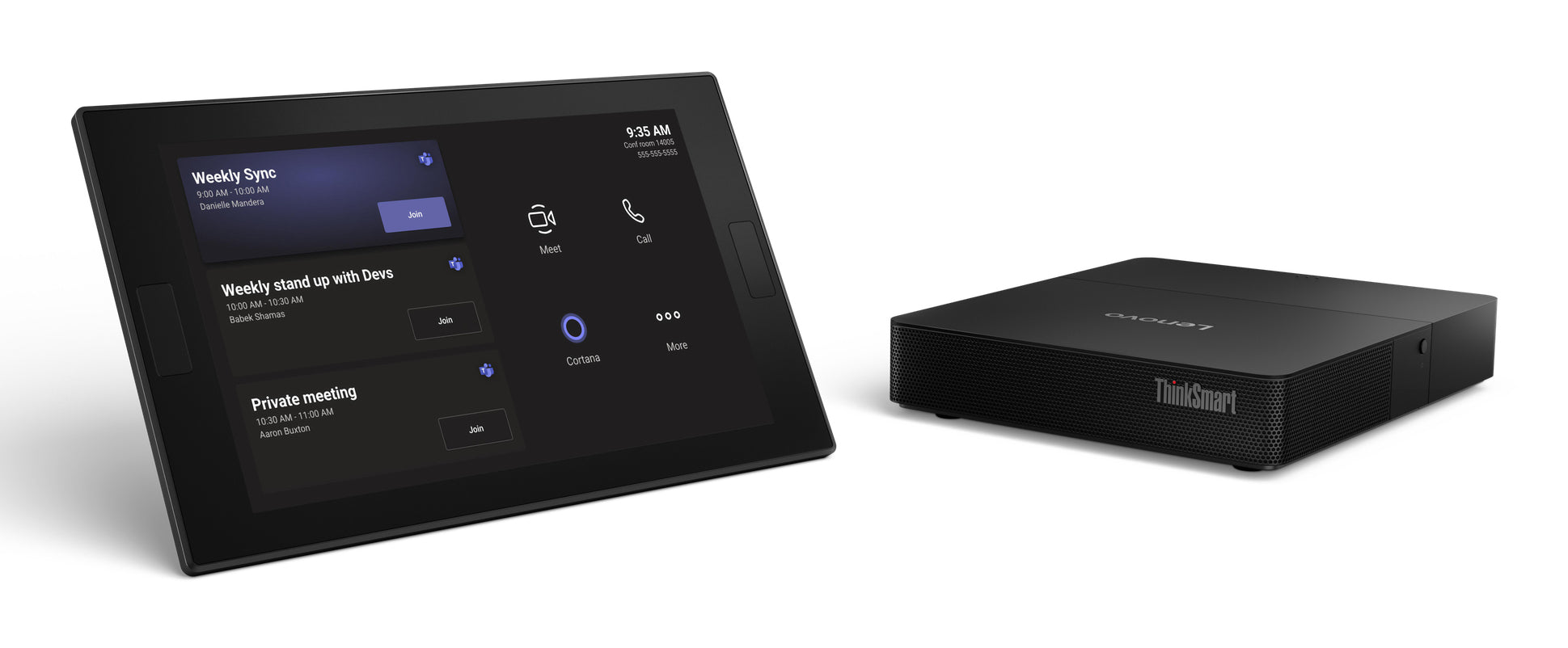 Lenovo ThinkSmart Core Gen 2 for Microsoft Team Rooms + CTRL MTR video conferencing system Ethernet LAN