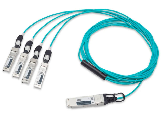 Legrand 470-ACIH-A InfiniBand/fibre optic cable 1181.1" (30 m) QSFP28 AOC Aqua color