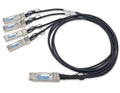 Legrand CAB-Q-S-1.5M-A InfiniBand/fibre optic cable 59.1" (1.5 m) QSFP+ 4x SFP+ Twinax Black