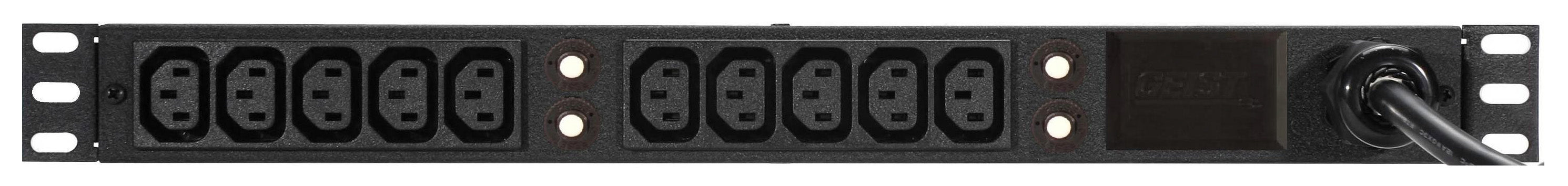 Vertiv VRELN100-103C13TL6 power distribution unit (PDU) 10 AC outlet(s) Black