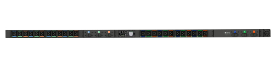 Vertiv DUS5M4B1-24CF17-2S02A9K00-S-A-RC power distribution unit (PDU) 24 AC outlet(s) Black