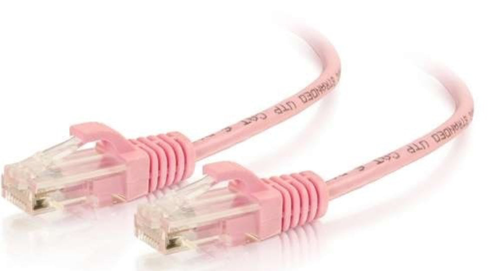 Legrand 576-RD50-001 networking cable Pink 11.8" (0.3 m) Cat6