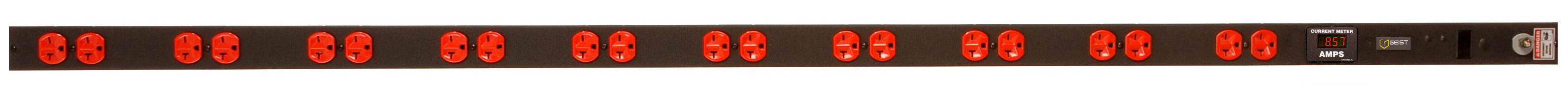 Vertiv Geist VHVBAN202-102D20TL6 power distribution unit (PDU) 20 AC outlet(s) 0U Black