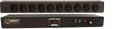 Vertiv Geist SPFA104-1025TL power distribution unit (PDU) 10 AC outlet(s) 0U Black