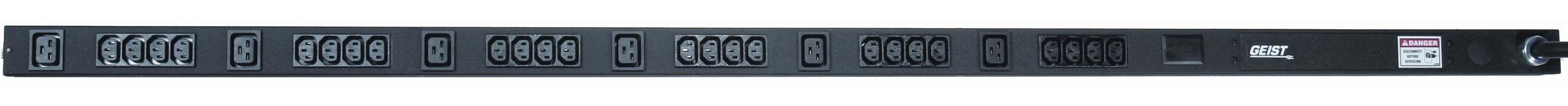 Vertiv Geist VHVBN302-102IN6TL6 power distribution unit (PDU) 30 AC outlet(s) 0U Black