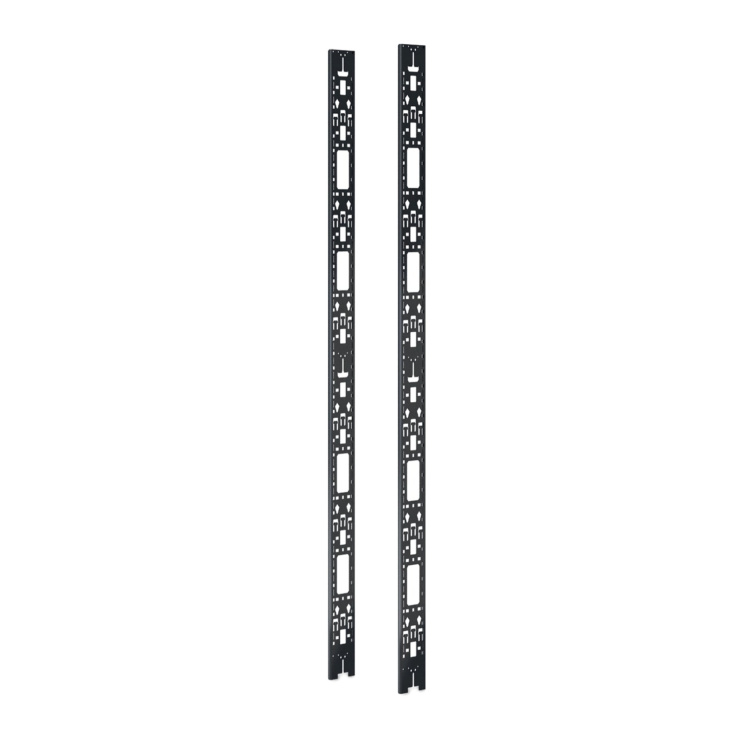 APC NetShelter Cable Management, Vertical Cable Manager, for NetShelter SX 48U, Black, 117 x 2197 x 16 mm