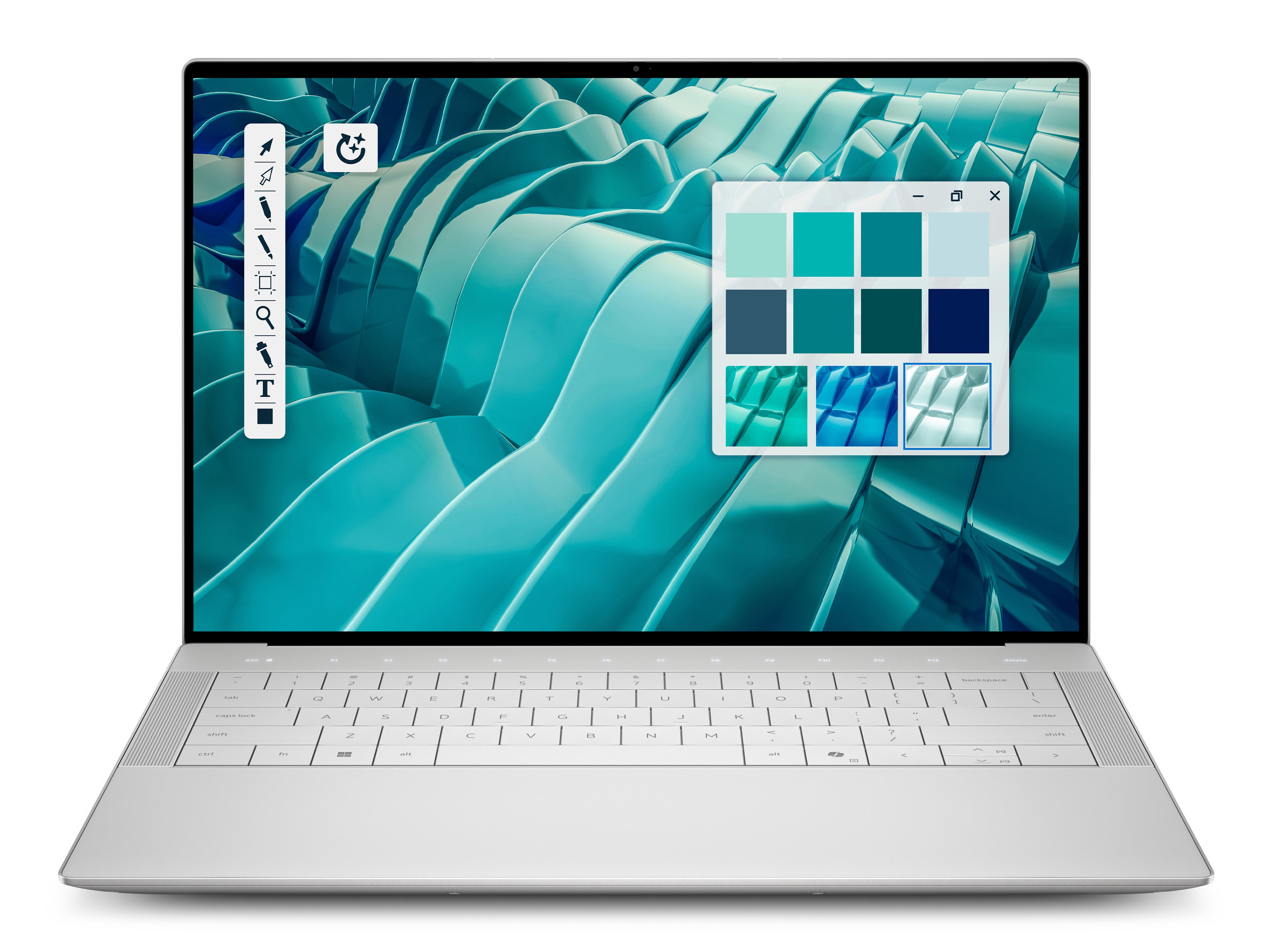 DELL 14 Premium DA14250 Intel Core Ultra 7 255H Laptop 14.5" Touchscreen 3.2K 32 GB LPDDR5x-SDRAM 1 TB SSD NVIDIA GeForce RTX 4050 Wi-Fi 7 (802.11be) Windows 11 Pro US English Platinum