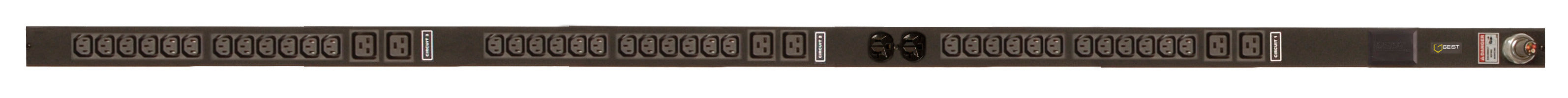 Vertiv Geist VHVBN449-102MB1TL21 power distribution unit (PDU) 44 AC outlet(s) 0U Black