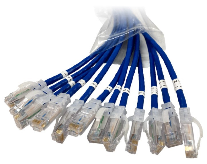Legrand EZ Patch networking cable Blue 59.8" (1.52 m) Cat6a