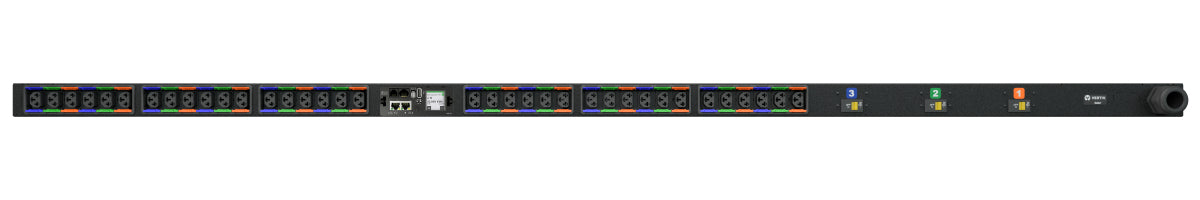 Vertiv Geist MN05M4W1-36CF18-3TL21A0A10-S-A power distribution unit (PDU) 36 AC outlet(s) 0U Black