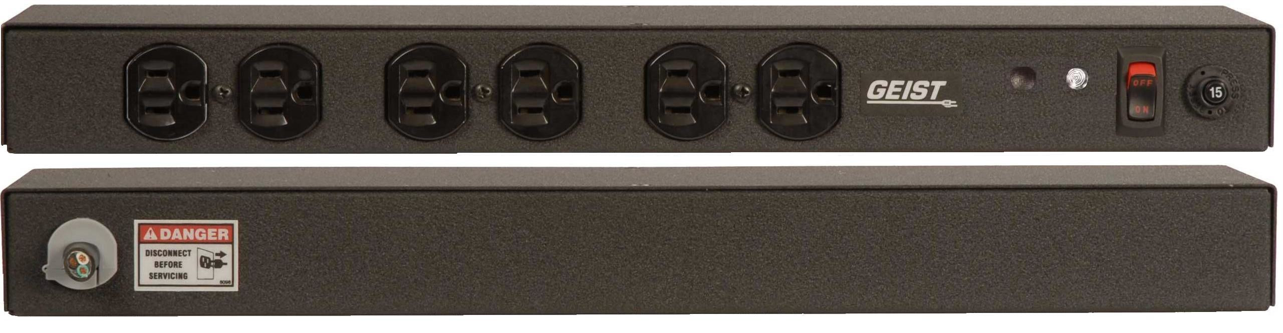 Vertiv Geist BRF060-10 power distribution unit (PDU) 6 AC outlet(s) 0U Black