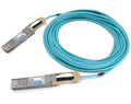 Legrand QDD-400G-AOC-15M-A InfiniBand/fibre optic cable 590.6" (15 m) QSFP-DD Aqua color