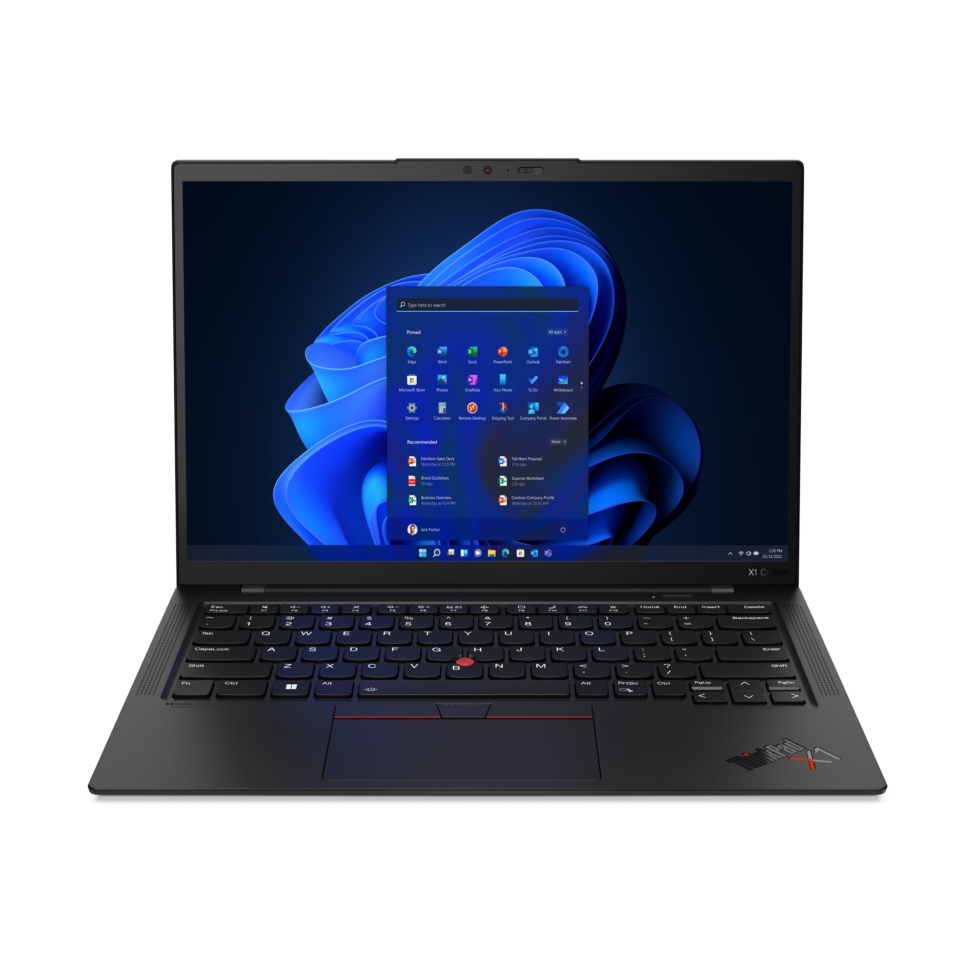 Lenovo ThinkPad X1 Carbon Gen 10 Intel® Core™ i7 i7-1265U Laptop 14" Touchscreen WUXGA 16 GB LPDDR5-SDRAM 512 GB SSD Wi-Fi 6E (802.11ax) Windows 11 Pro Black